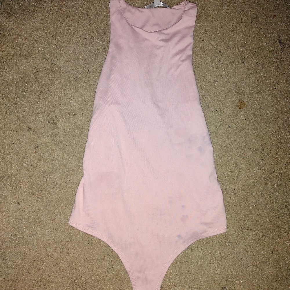 Women's pink xs bodysuit